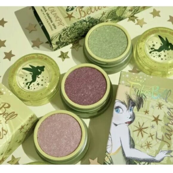 Colourpop Other - CCOLOURPOP TINKERBELL Believe in Fairies Super Shock Eyeshadow Trio - NEW N BOX
